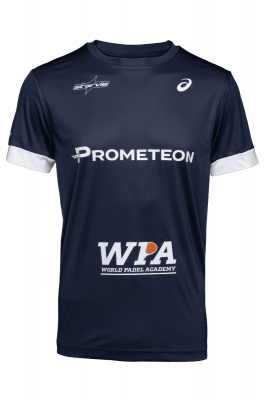 Padel T-shirt for men of the professional player Javi Garrido