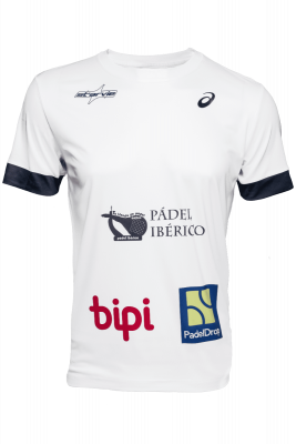 Camiseta de pádel para hombre del jugador profesional Coki Nieto