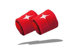 Muñequeras rojas padel StarVie 