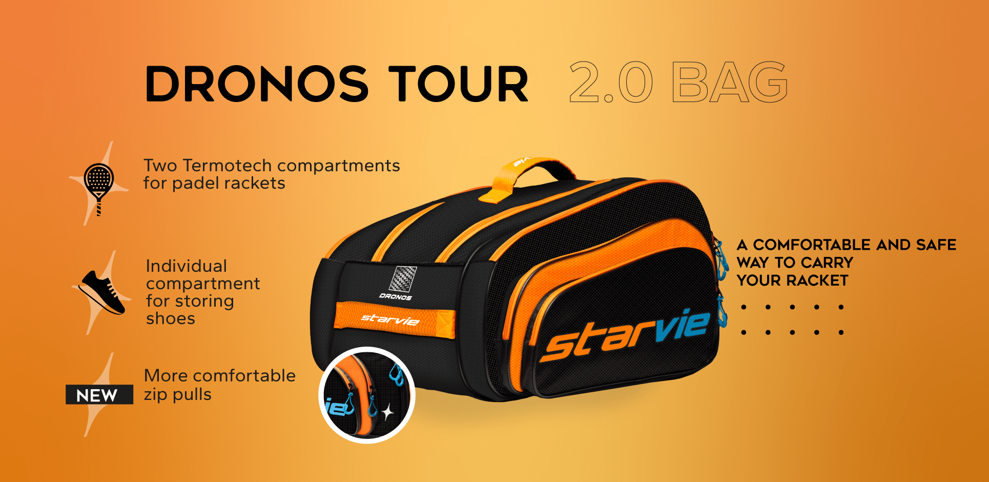 Dronos Tour 2.0 padel bag 