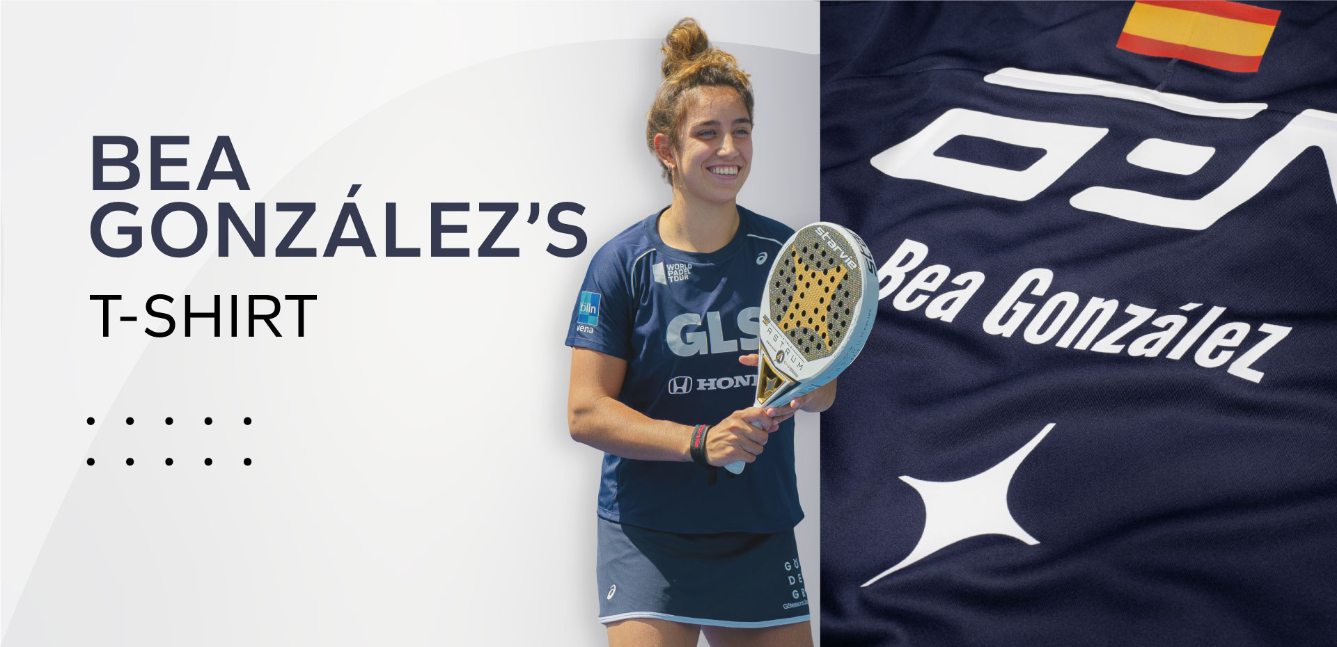 Padel T-shirt of Bea Gonzalez