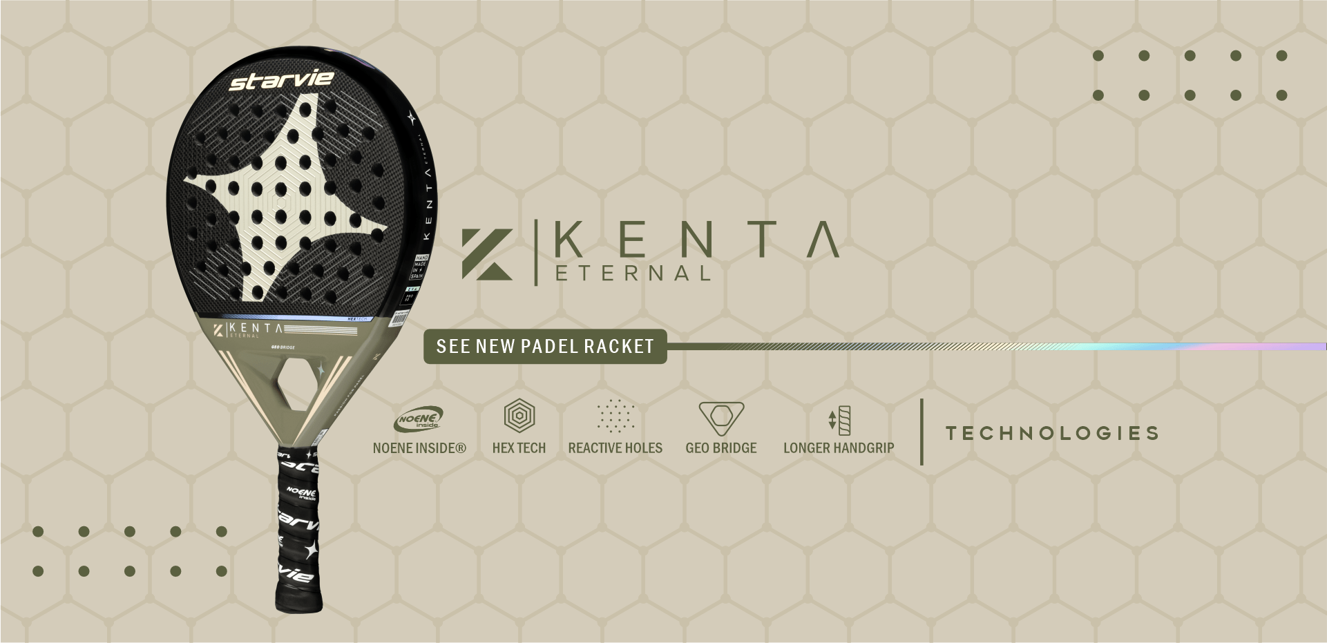pala pádel Kenta Eternal StarVie 