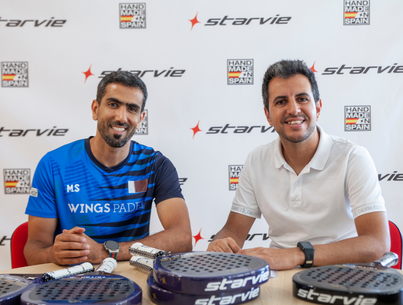 Mohammed Saadon and Edgar Dorado